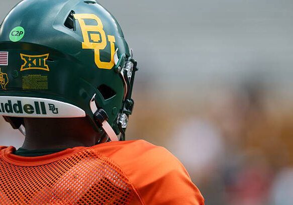 WACO, TX - APRIL 25: Quarterback DJ Lagway #12 of the Baylor Bears on the field during the Baylor Bears Football Fan Fest on April 25, 2026, at McLane Stadium in Waco, TX. (Photo by David Buono/Icon Sportswire via Getty Images)